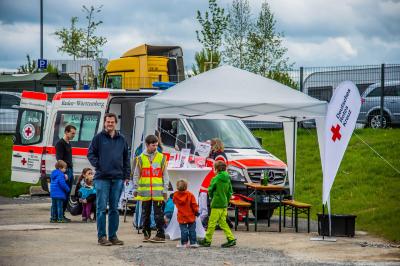 Ostfildern-Ruit: THW praesentiert sich bei Tag der offenen Tuer